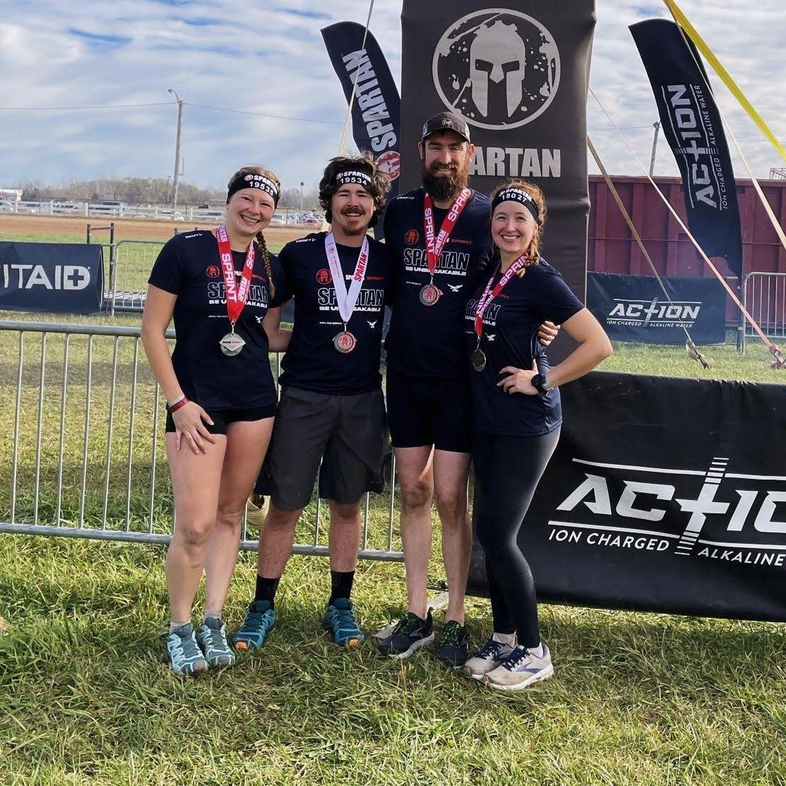 Spartan race with friends