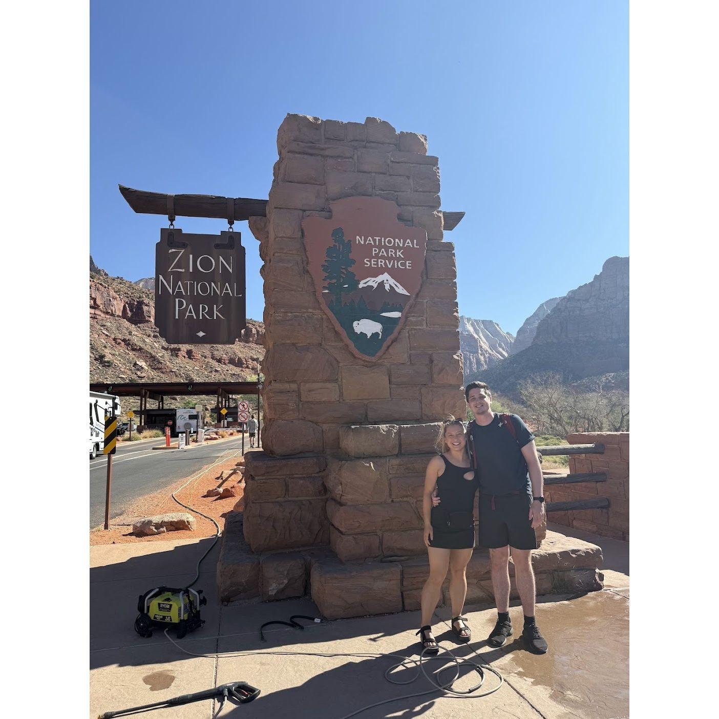 Zion, Utah.