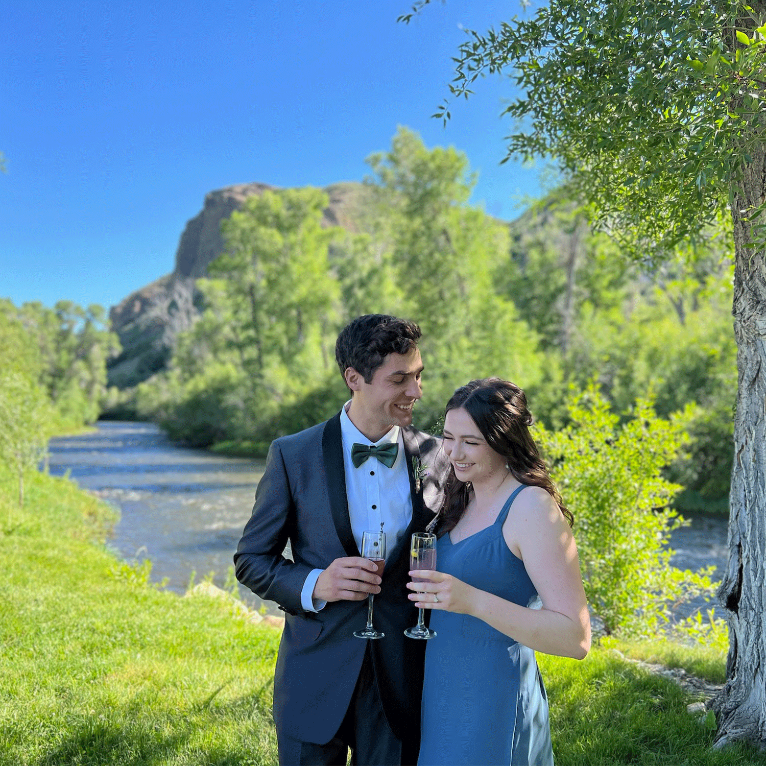 From Nick & Catherine's wedding reception in Park City, Utah 2024