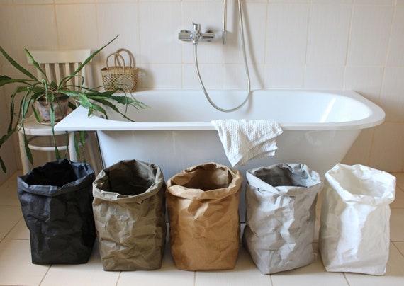 Laundry bag, Washable paper basket, Giant, Extra Large, Paper basket, Bedding storage, pillow storage, Laundry basket, organizer