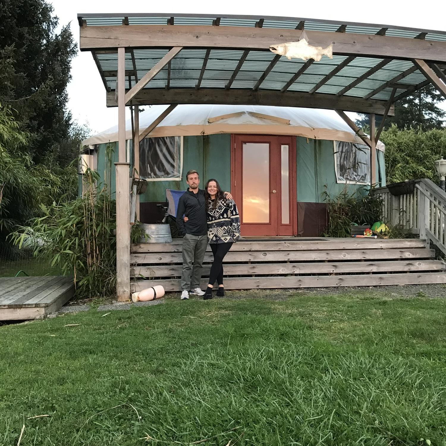 Our first weekend trip together at the Oregon coast