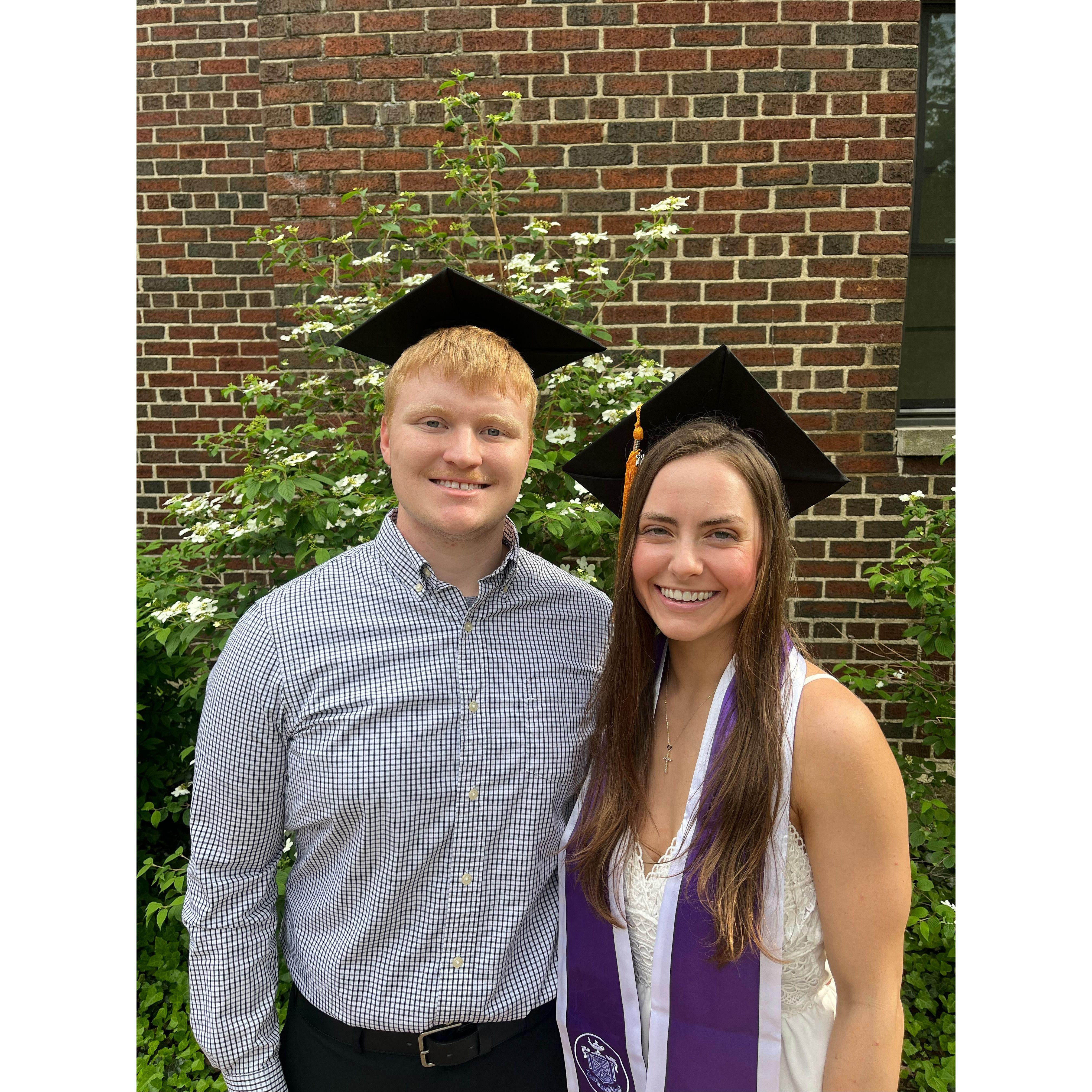 When we graduated from the place we first met