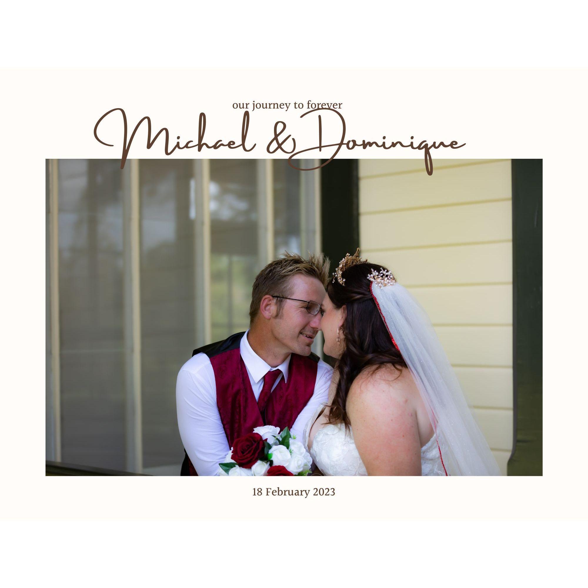 Our Wedding Day begins