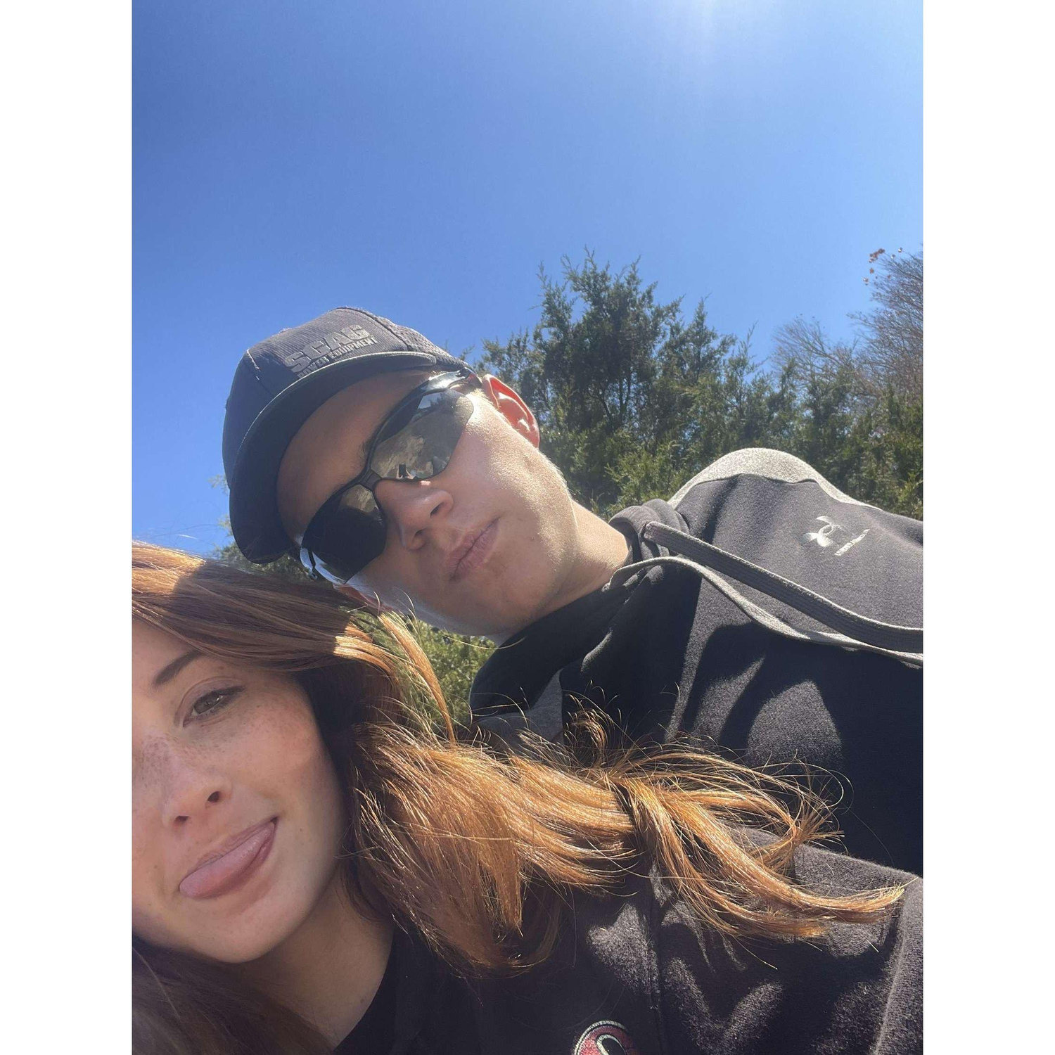 our first date hiking at Fagen Branch
