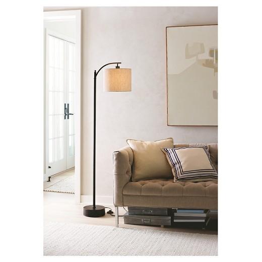 Product description page - Downbridge Floor Lamp With Tan (Includes CFL Bulb) - Threshold™
