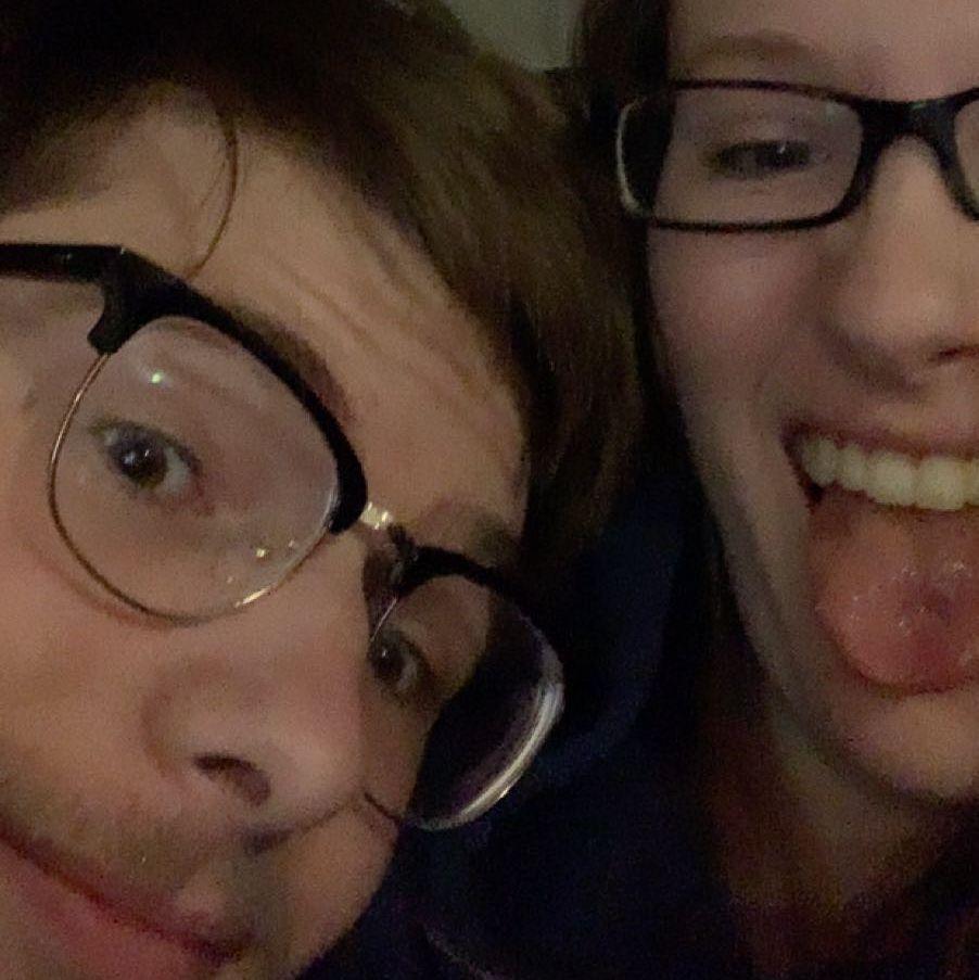 When we first started dating! Started dating March 13, 2020, the day the world shut down because of Covid. We'll be getting married on our 7th anniversary!