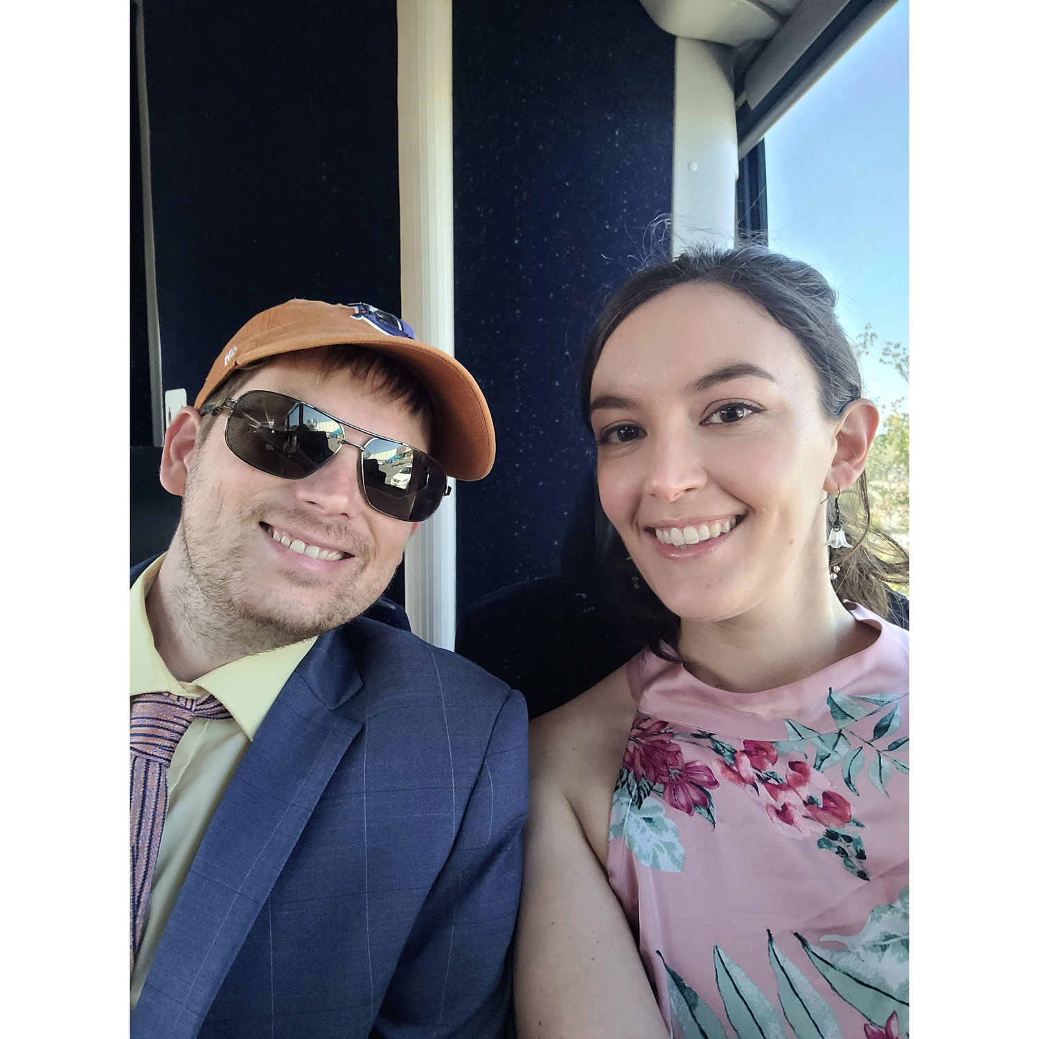All gussied up for the Wilmington Azalea Fest Garden Party.