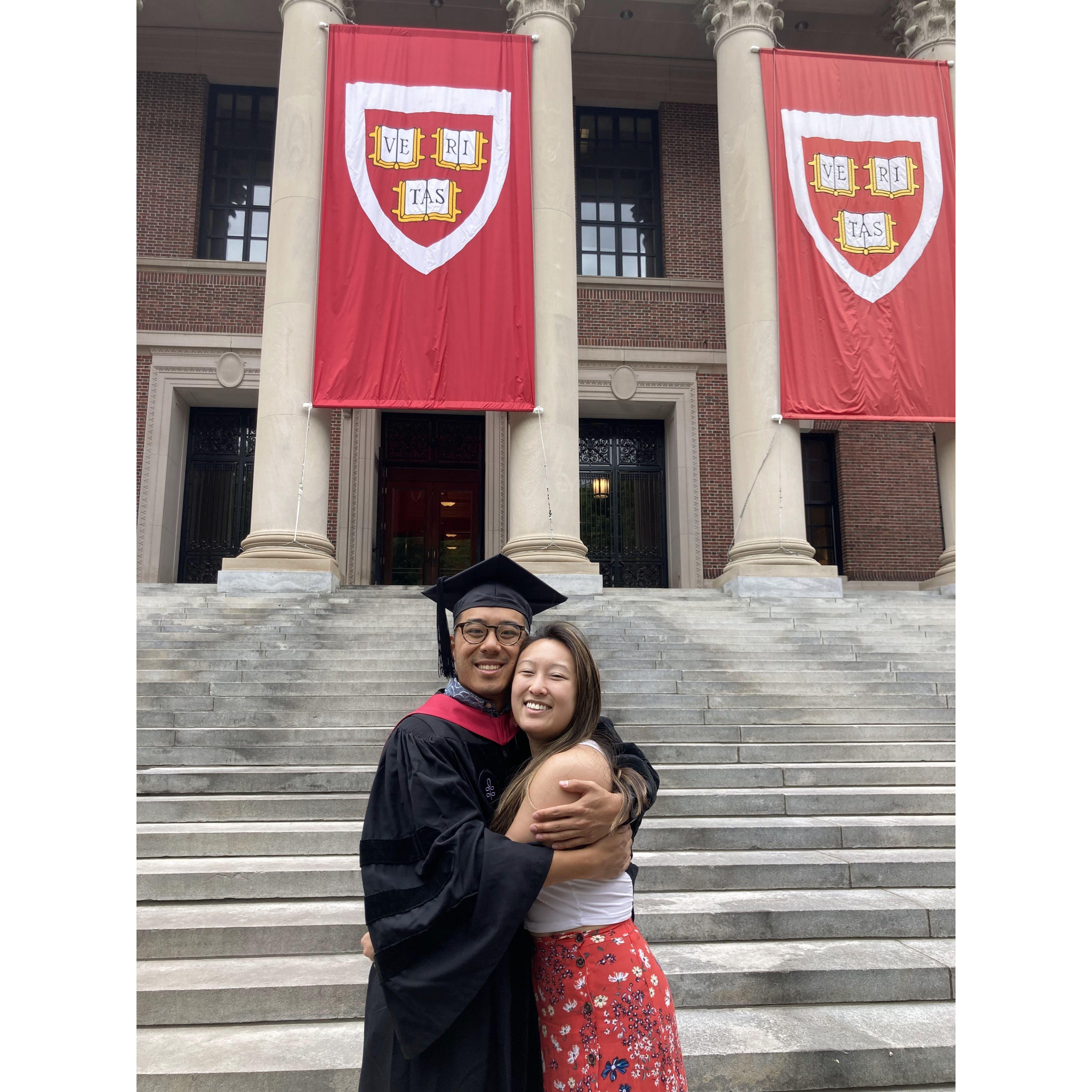 Ethan earns his DMD from Harvard!