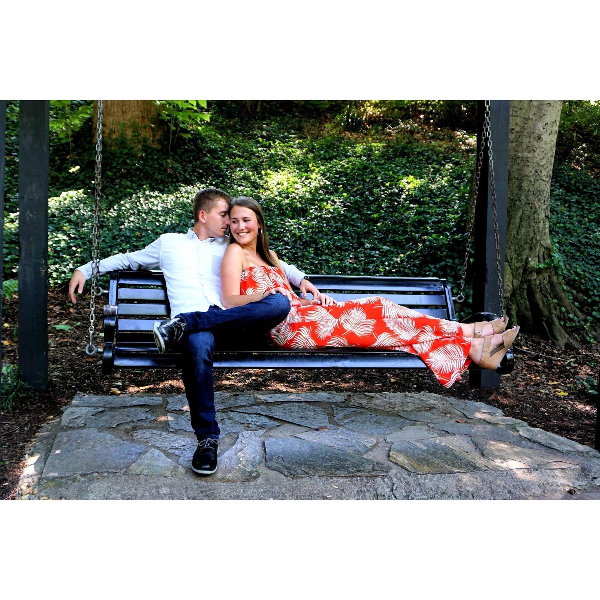 Our first couple's photoshoot with our wonderful photographer, Maddie Golden!