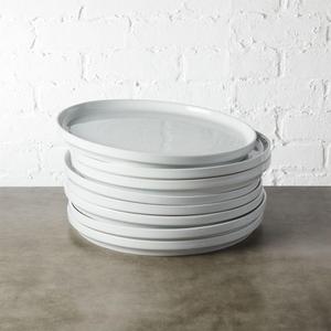 set of 8 ledge dinner plates