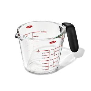 OXO 2c Glass Measuring Cup: Clear, Dishwasher-Safe, 2 Cup Capacity, Lifetime Limited Warranty