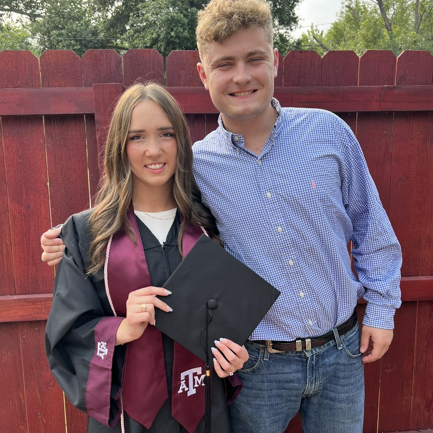My graduation from Texas A&M!