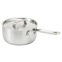 Stainless Aluminum 3 Layers Steel Saucepan 16cm
