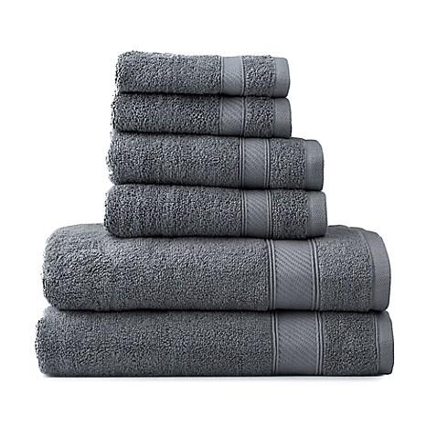 Wamsutta® 6-Piece Hygro® Duet Bath Towel Set
