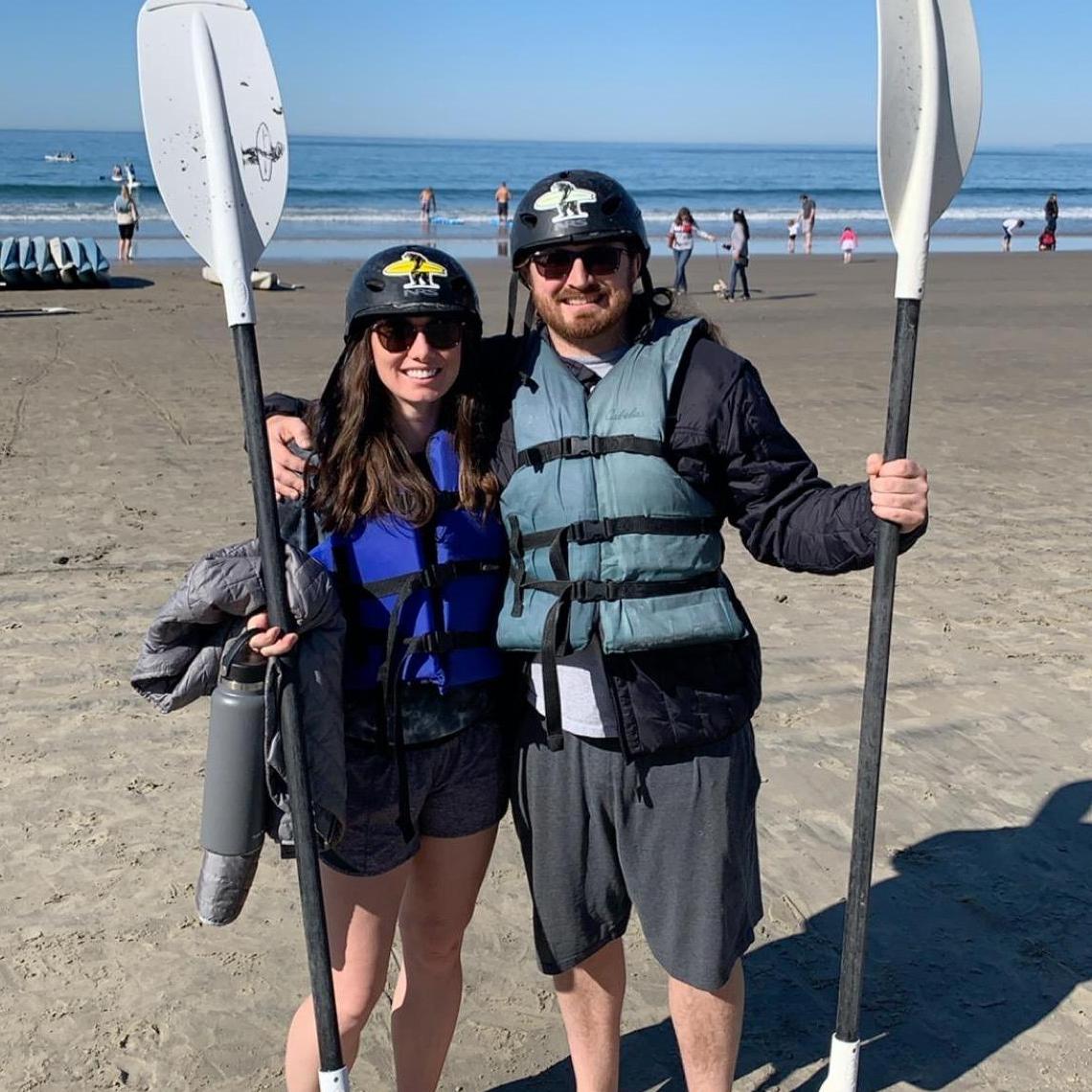 Cave Kayaking in San Diego.