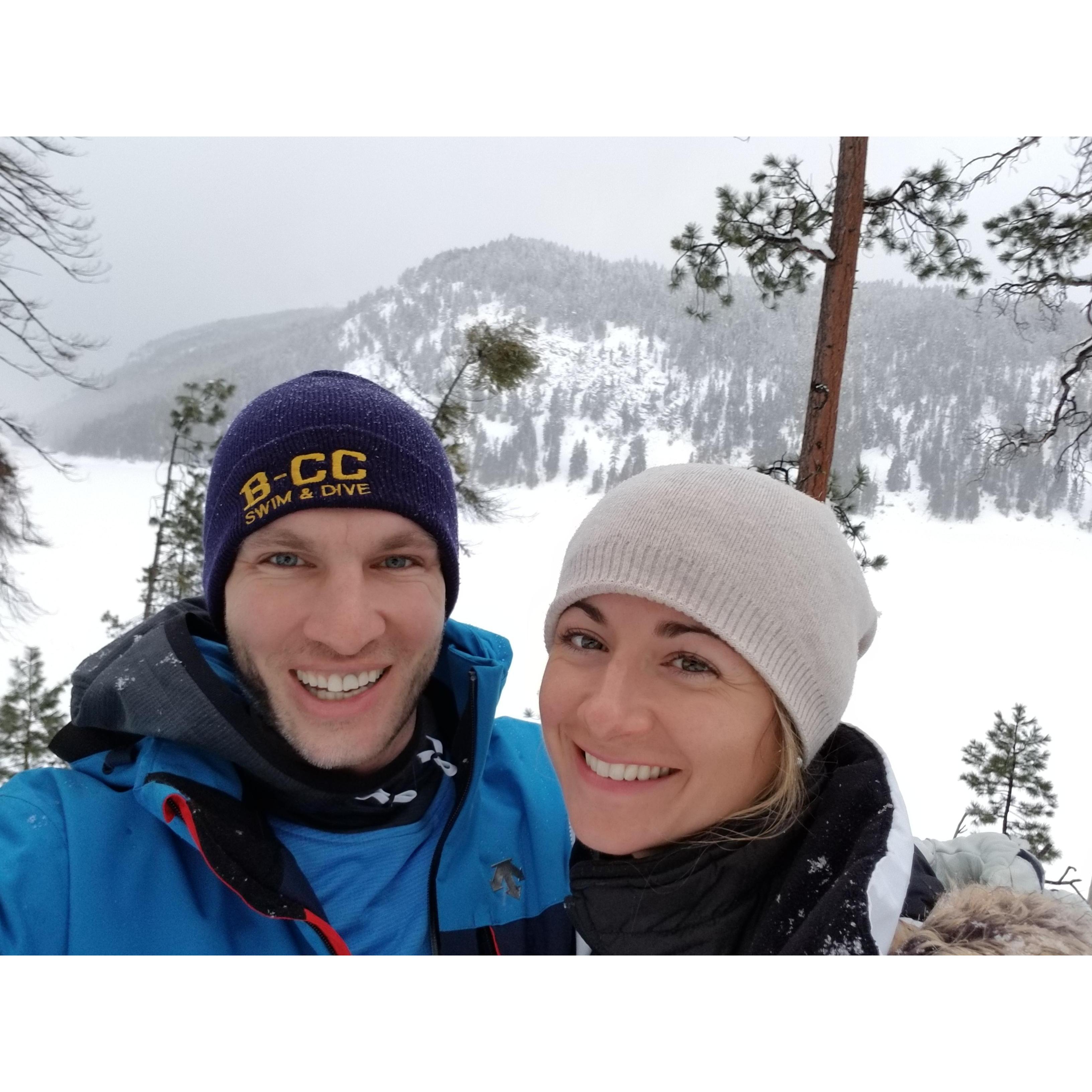 Exploring winter wonderlands.