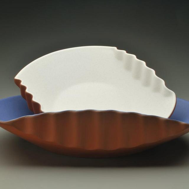 Corrugated Bowls - Eshelman Pottery