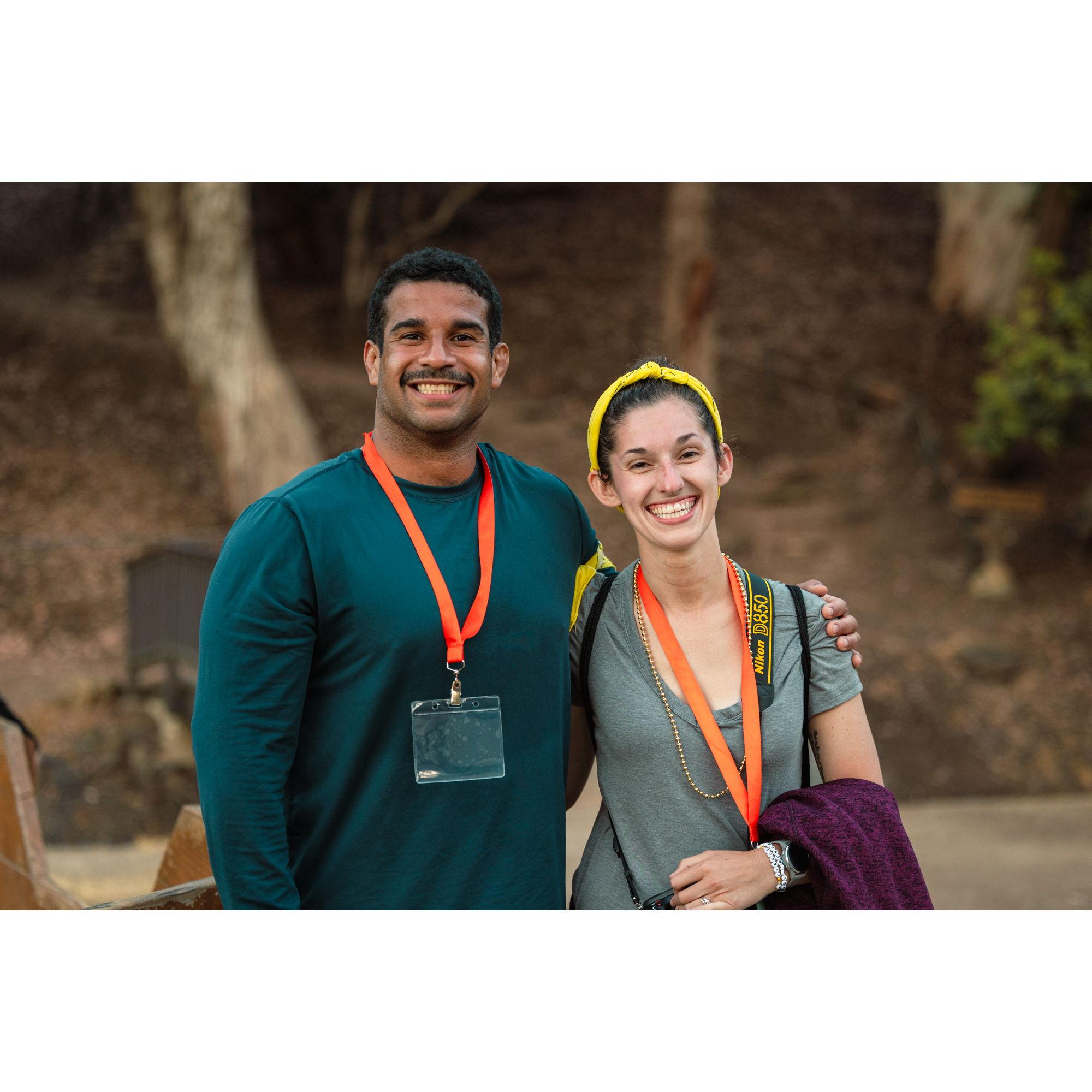 Serving together at church youth camp on Catalina Island as a newly engaged couple! This was one of our favorite shared experiences yet.