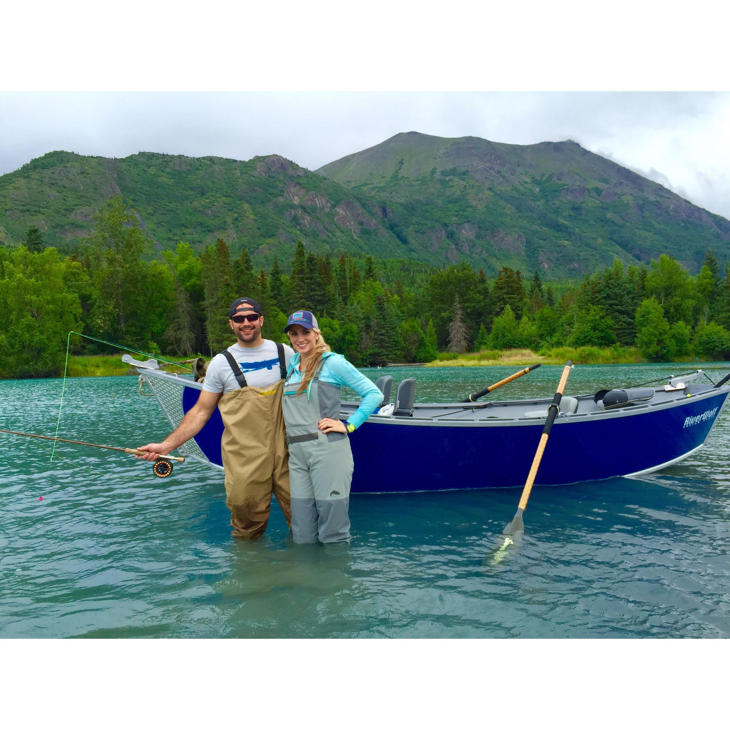 Kenai River fishing for reds
