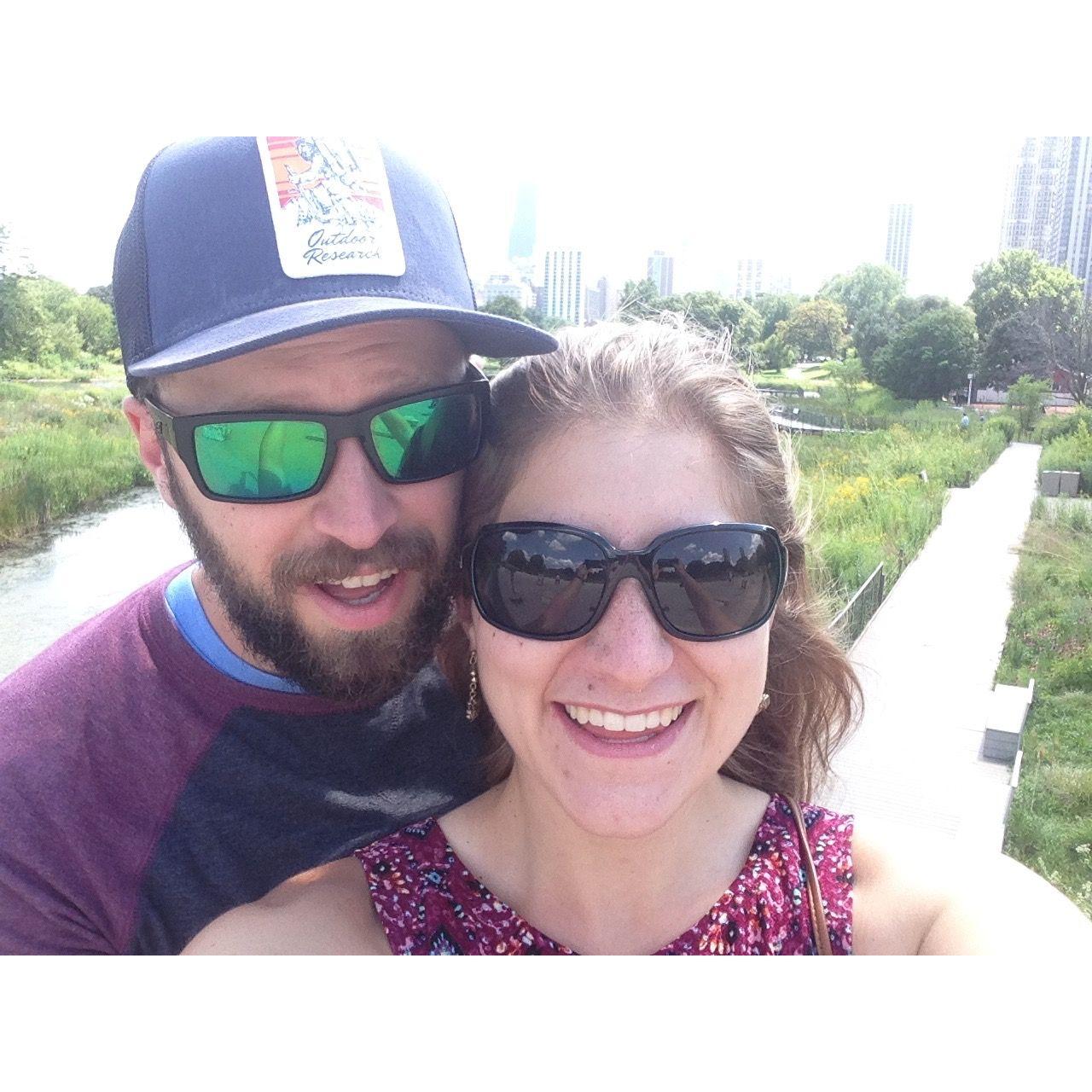 Matt's first trip to Chicago! I loved showing him some of my favorite places. He met my family for the first time on this trip! He crushed it. August 2016.