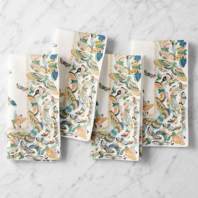 Papillon Napkins, Set of 4