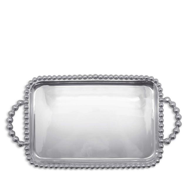 Mariposa Pearled Medium Service Tray