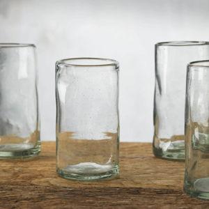Organic Highball Glasses (Set of 4)