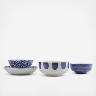 Santorini 4-Piece Serving Bowl Set