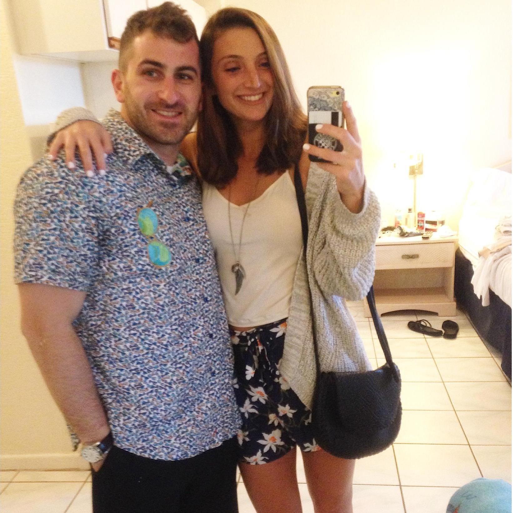 Our first big vacation together to Hollywood Beach, FL in 2017.