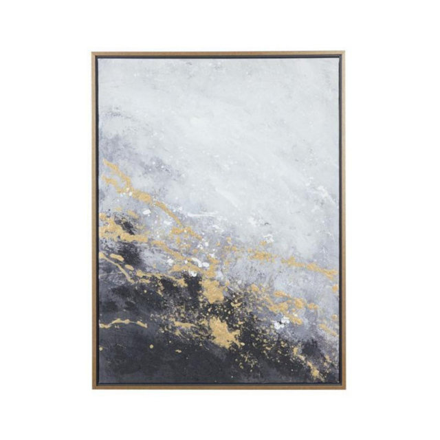 Canvas Contemporary Abstract Framed Wall Art, 30" x 2" x 40"