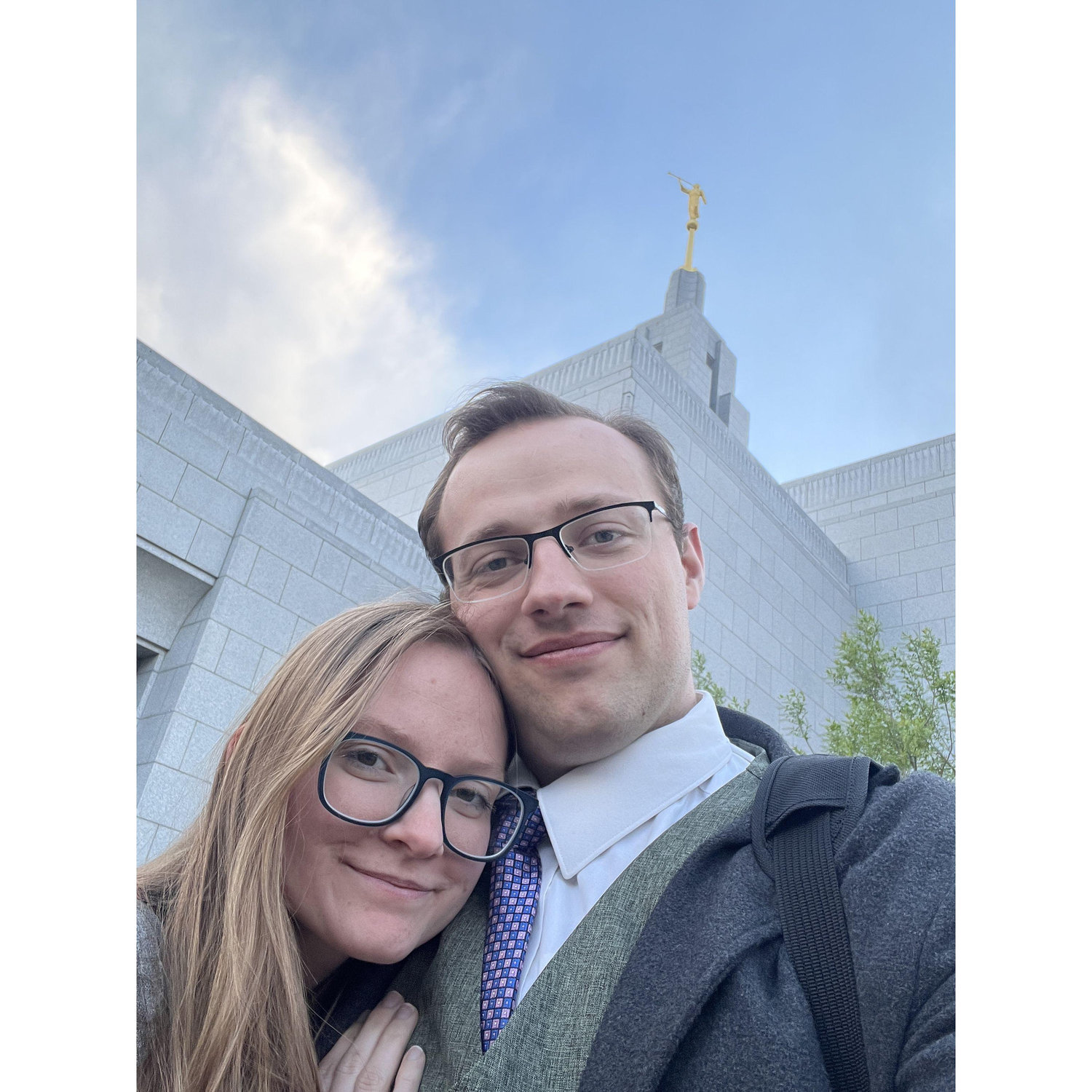 Draper temple- after sealings we sat by our bench and Lizzie grabbed Peter on both sides of his face and said "I love you"