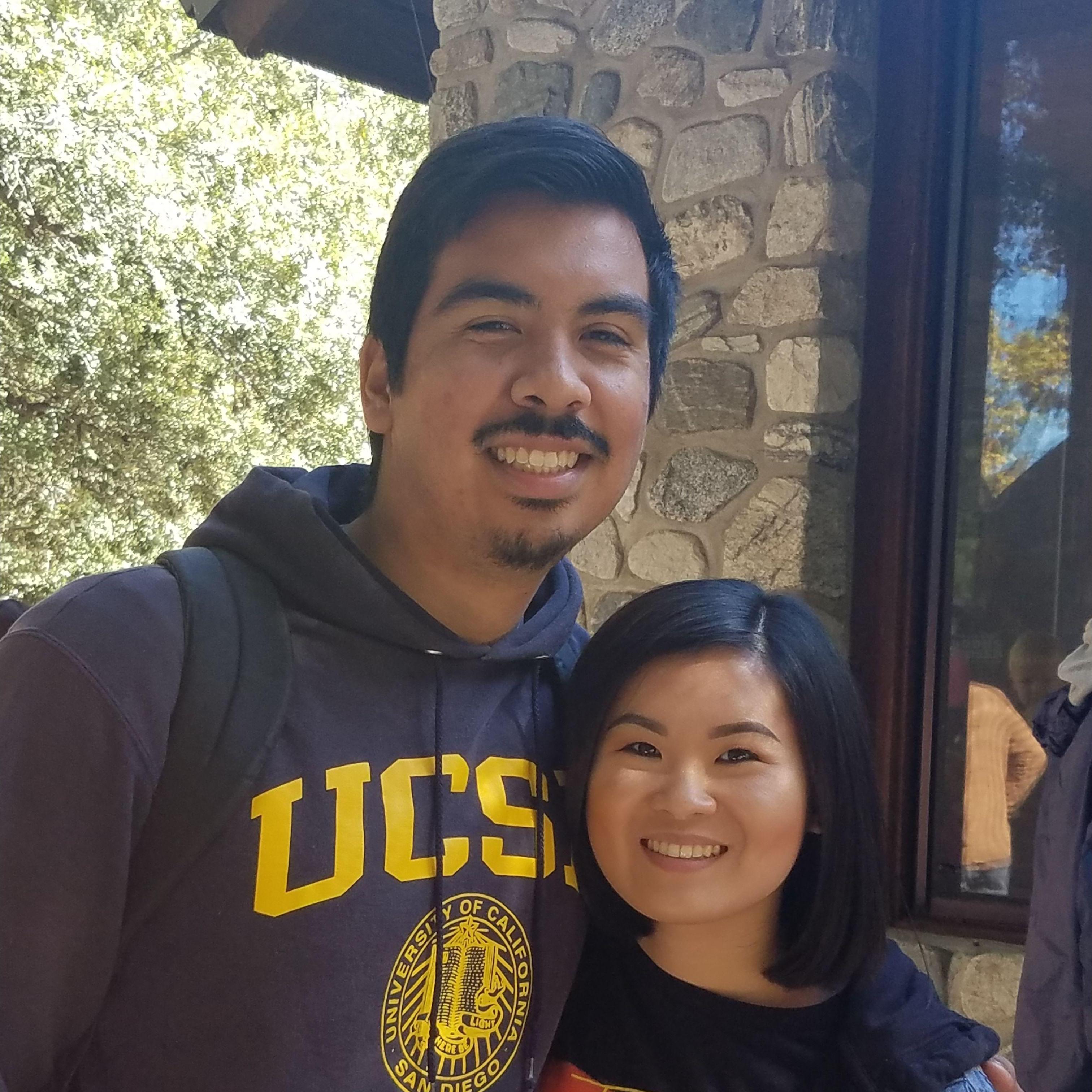 June 2019: Steven and Liz first met during a Navigators program in the city of Compton