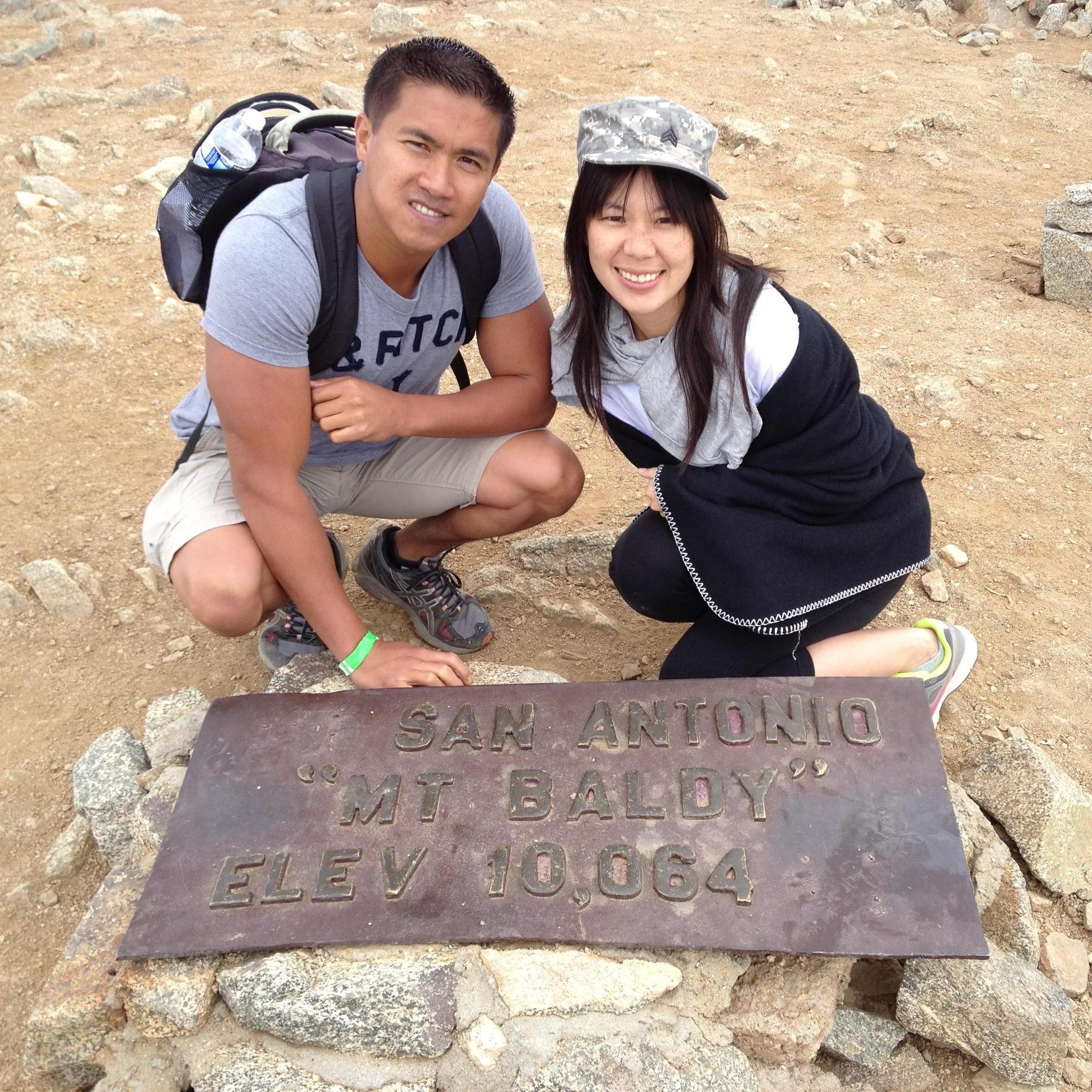 Hiking Mt Baldy, Southern CA