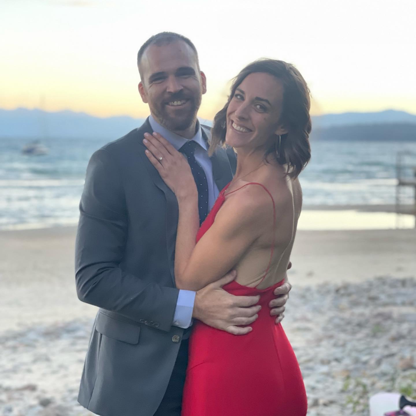 Celebrating Jill and Taylor in Tahoe