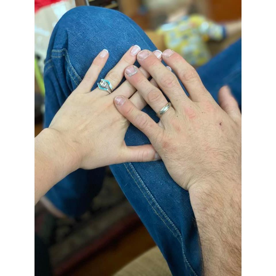 Our rings!