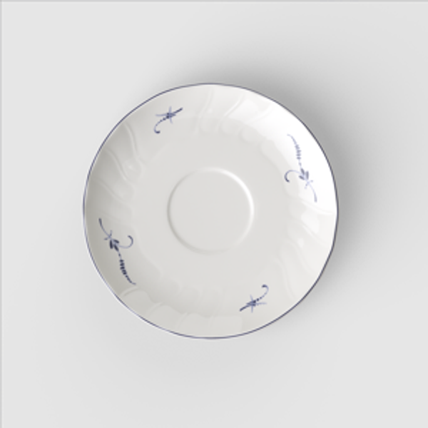 Old Luxembourg tea cup saucer Villeroy & Boch