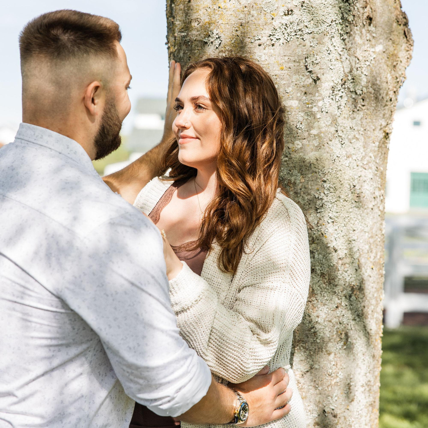 The day Nicholas proposed in Franklin, TN