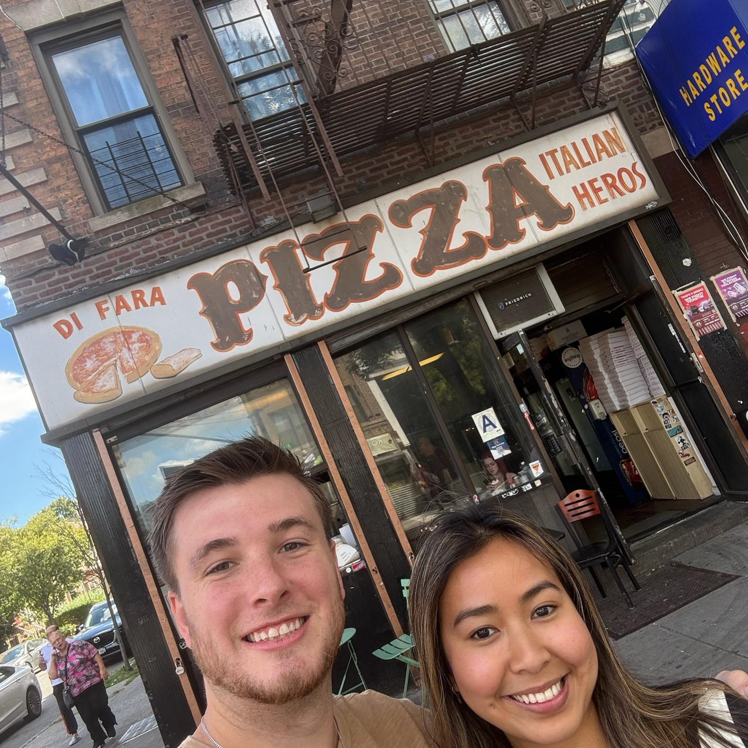We love pizza!