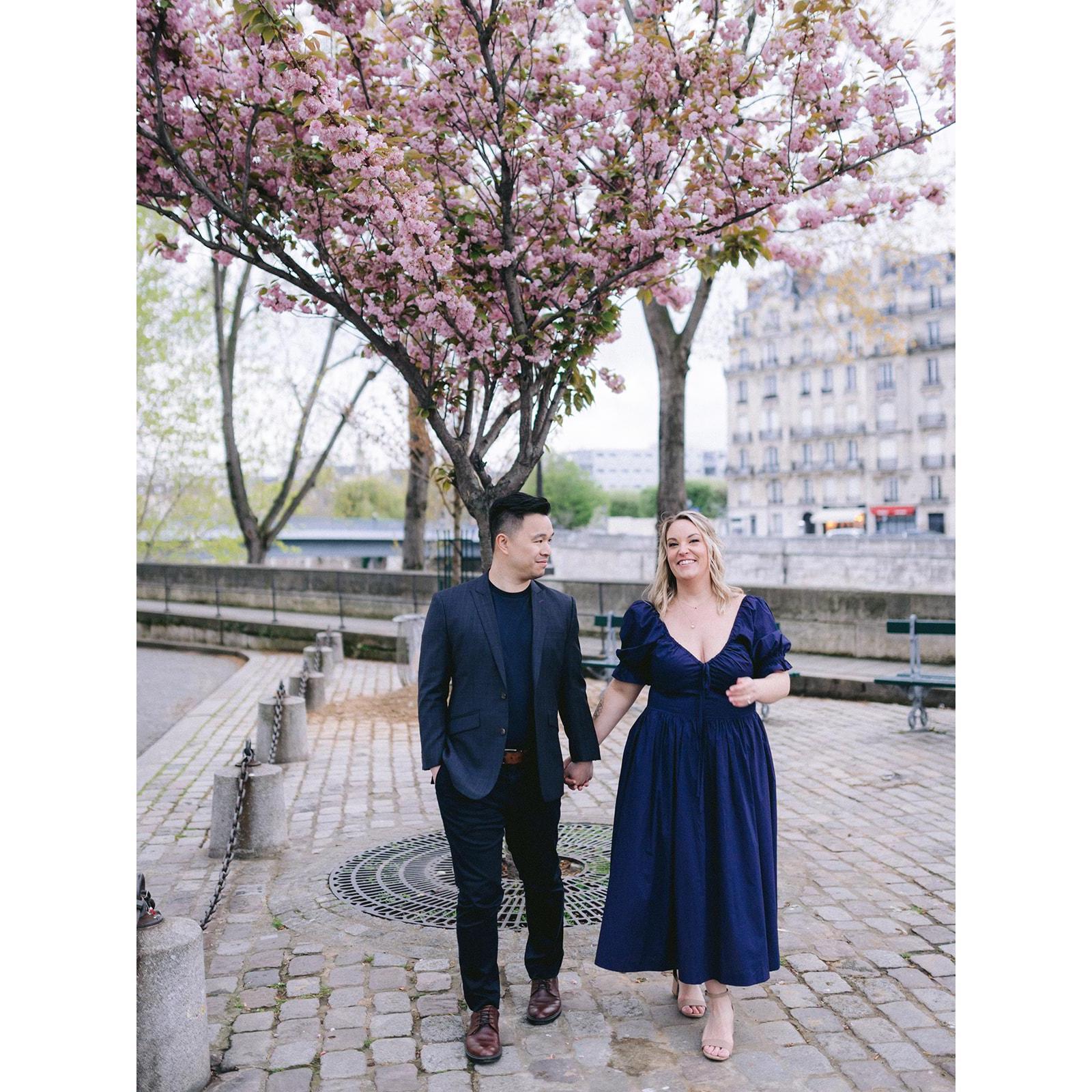 Engagement photos, Paris 2022