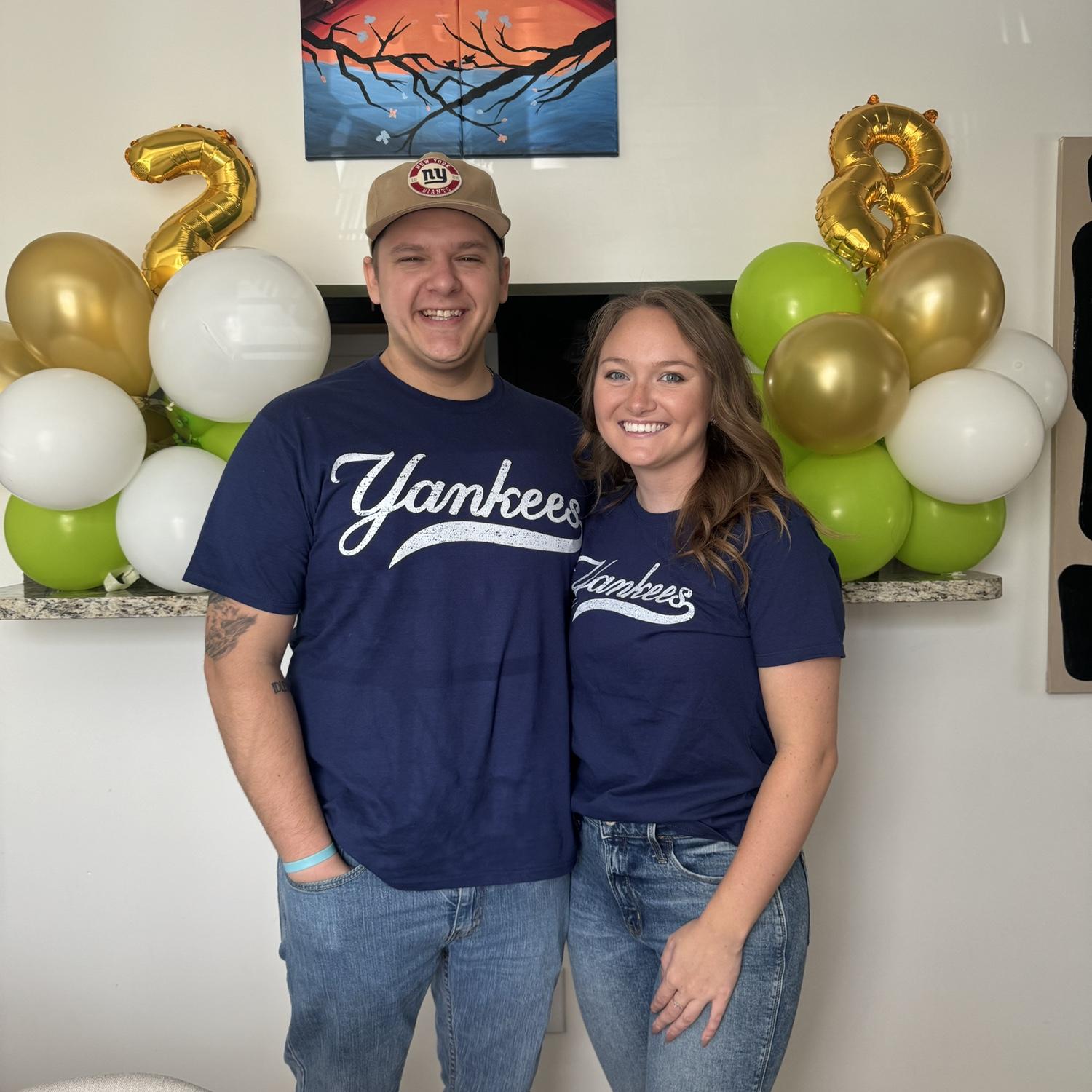 Mumsie would be proud Luke is a Yankees fan <3