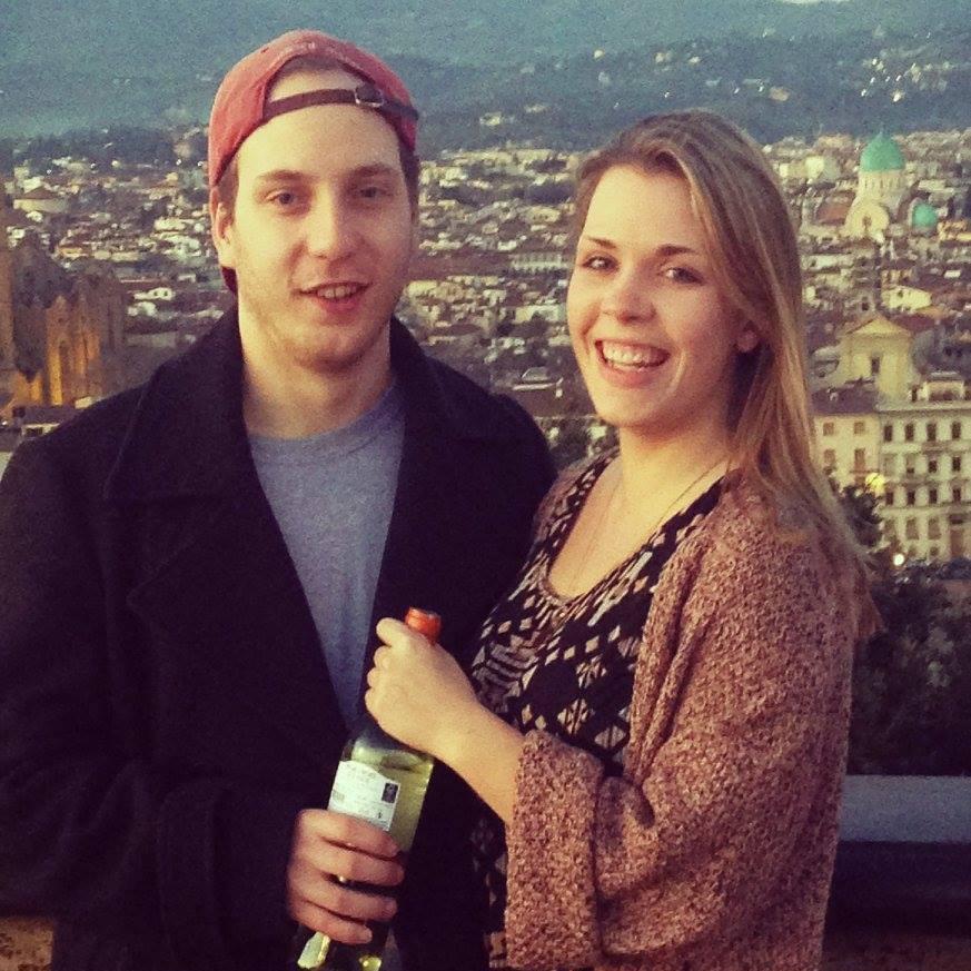 Visiting Jonah in Florence when we were studying abroad.