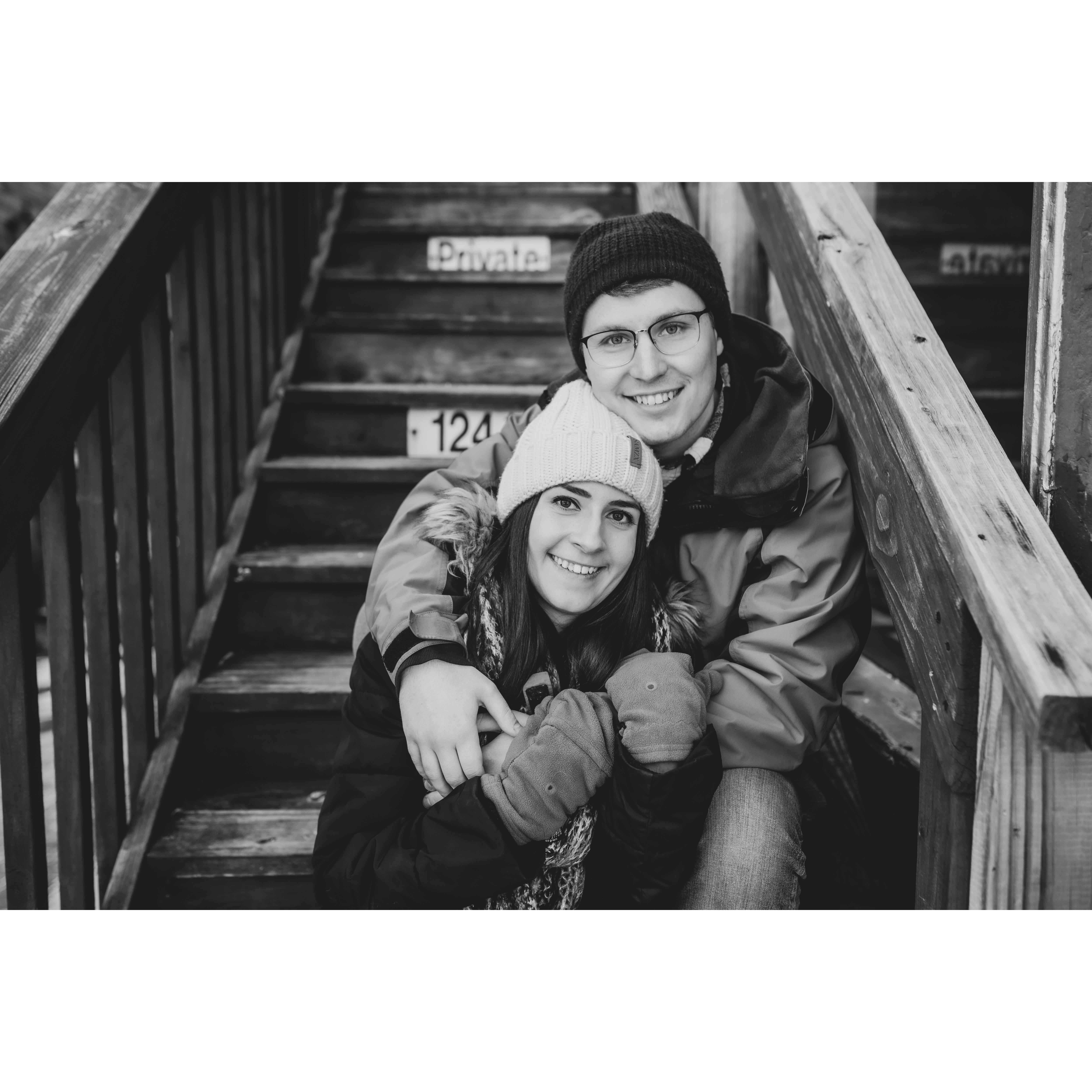 One of our favorite pictures from our engagement shoot