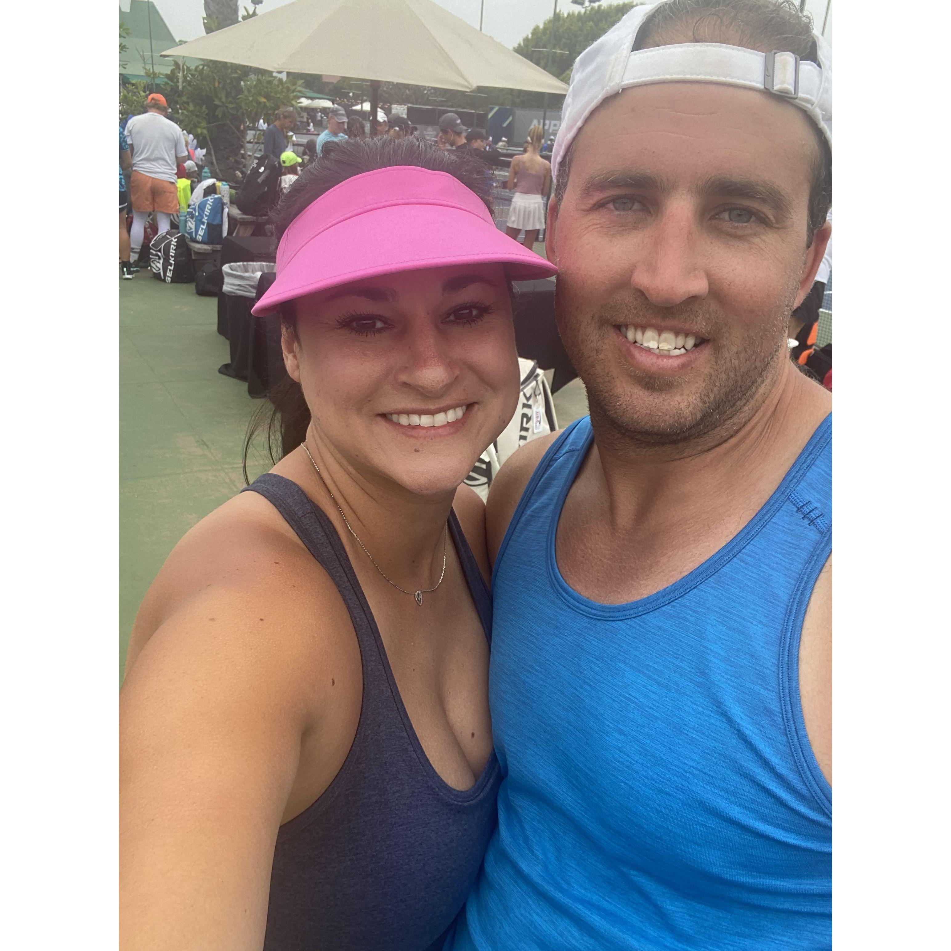 The first couple of Pickleball!