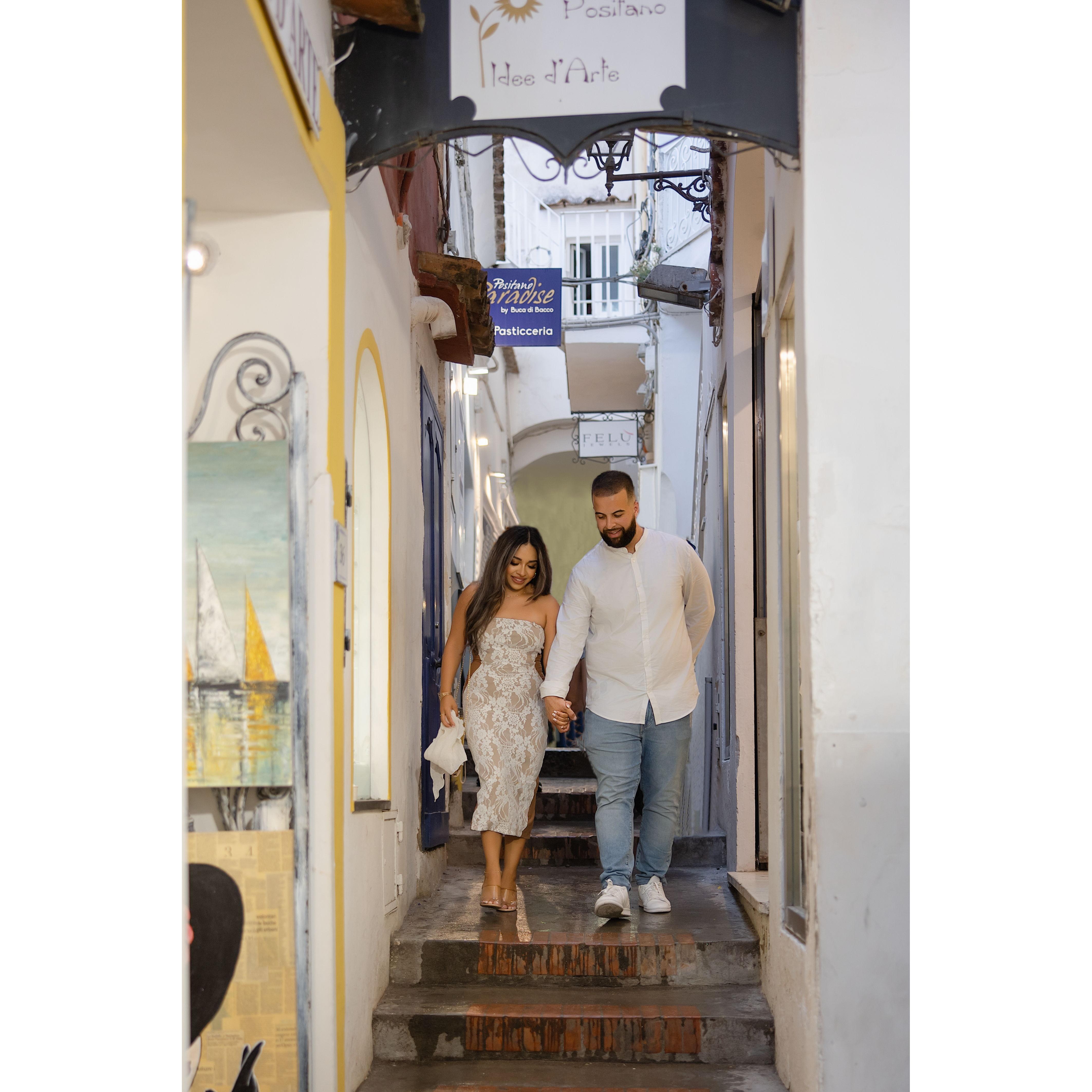 To a lifetime of getting lost in new alleys all over the world, with you