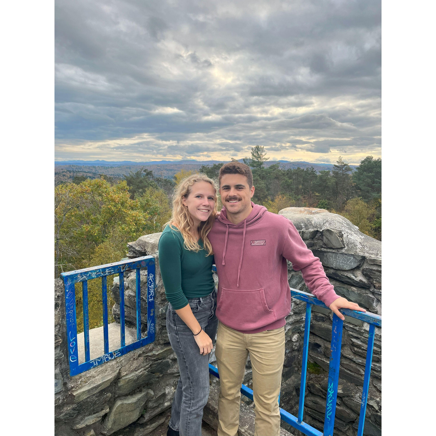 Mountains of Vermont.