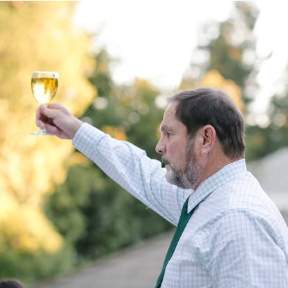 Father of the Groom, Steven, gave a gracious toast welcoming Stephanie to the Immer family.