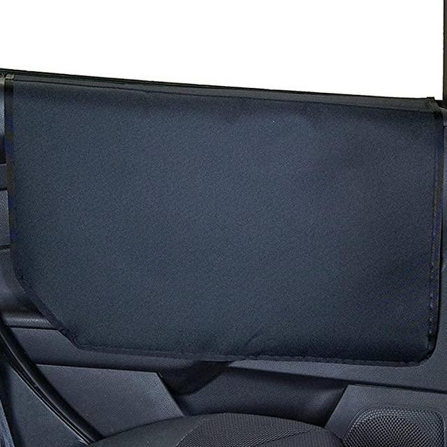 Bushwhacker® - Vehicle Door Protector for Dogs - Sold as Pair - (24" x 17") Car Door Scratch Guard K9 Truck Back Shield Pet Side Panel Cover Back Seat Sedan SUV
