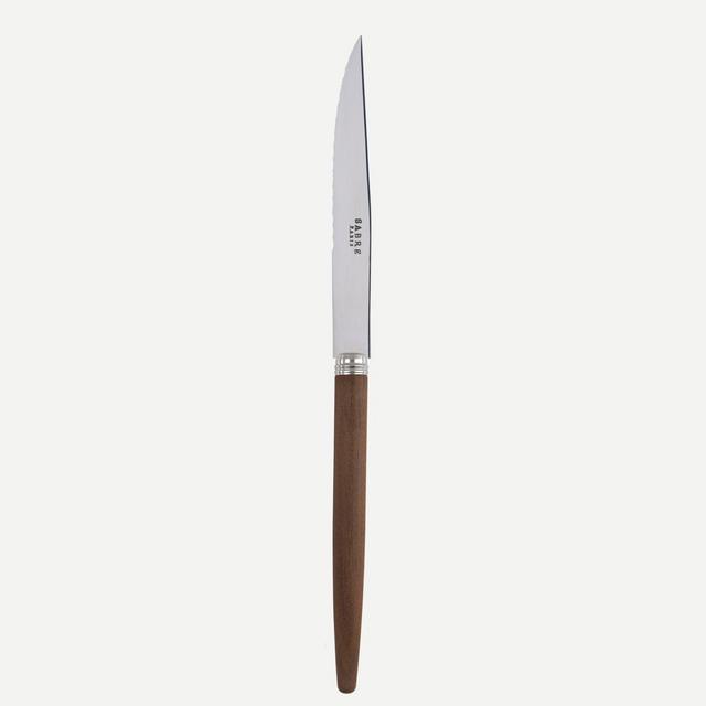 Sabre Jonc Steak Knife - Dark wood