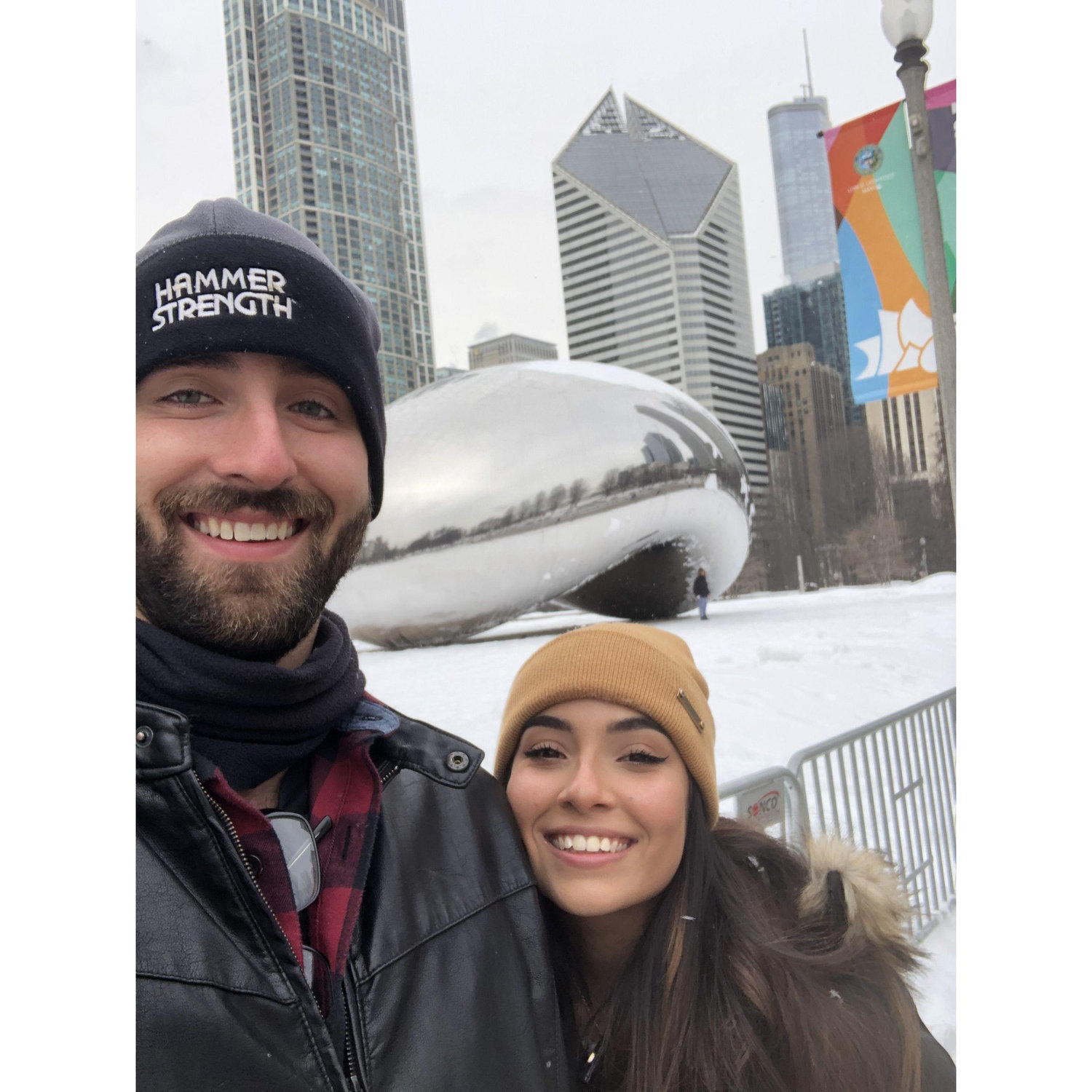 Our first trip to Chicago together. 02/08/2021