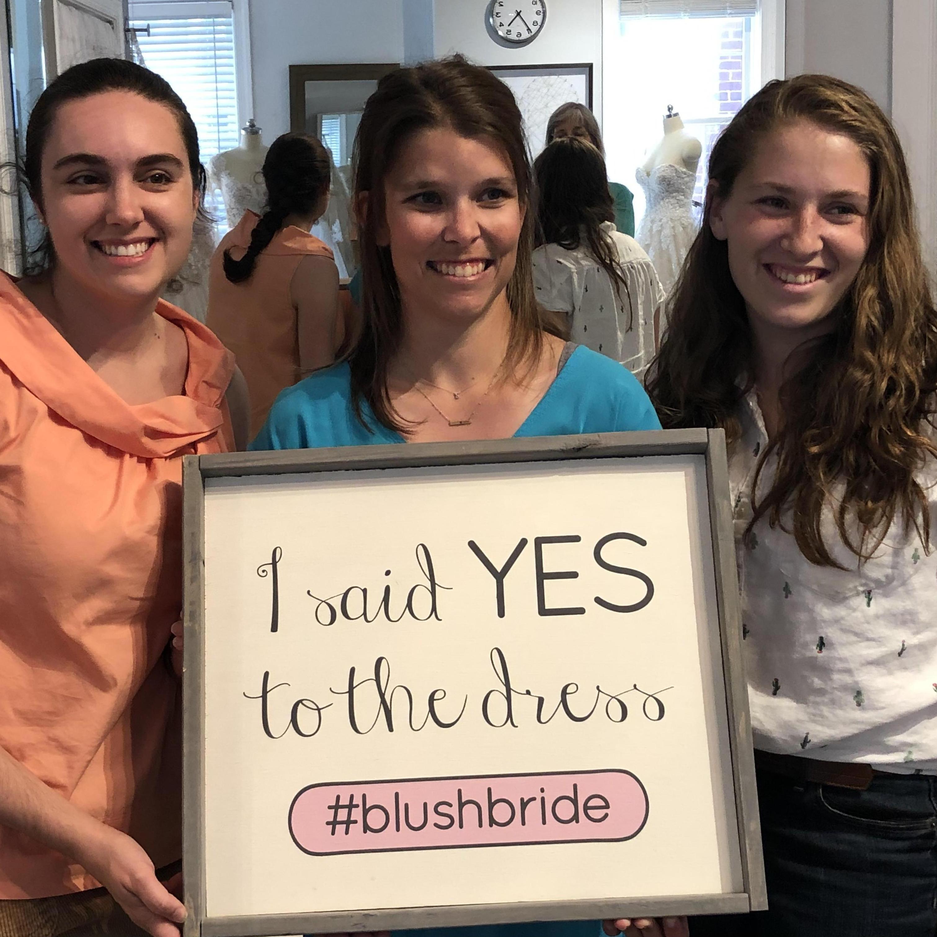 July 11, 2019, when I said yes to the dress that I get to marry my best friend in on June 20, 2020! So excited and thanks ladies for helping me!